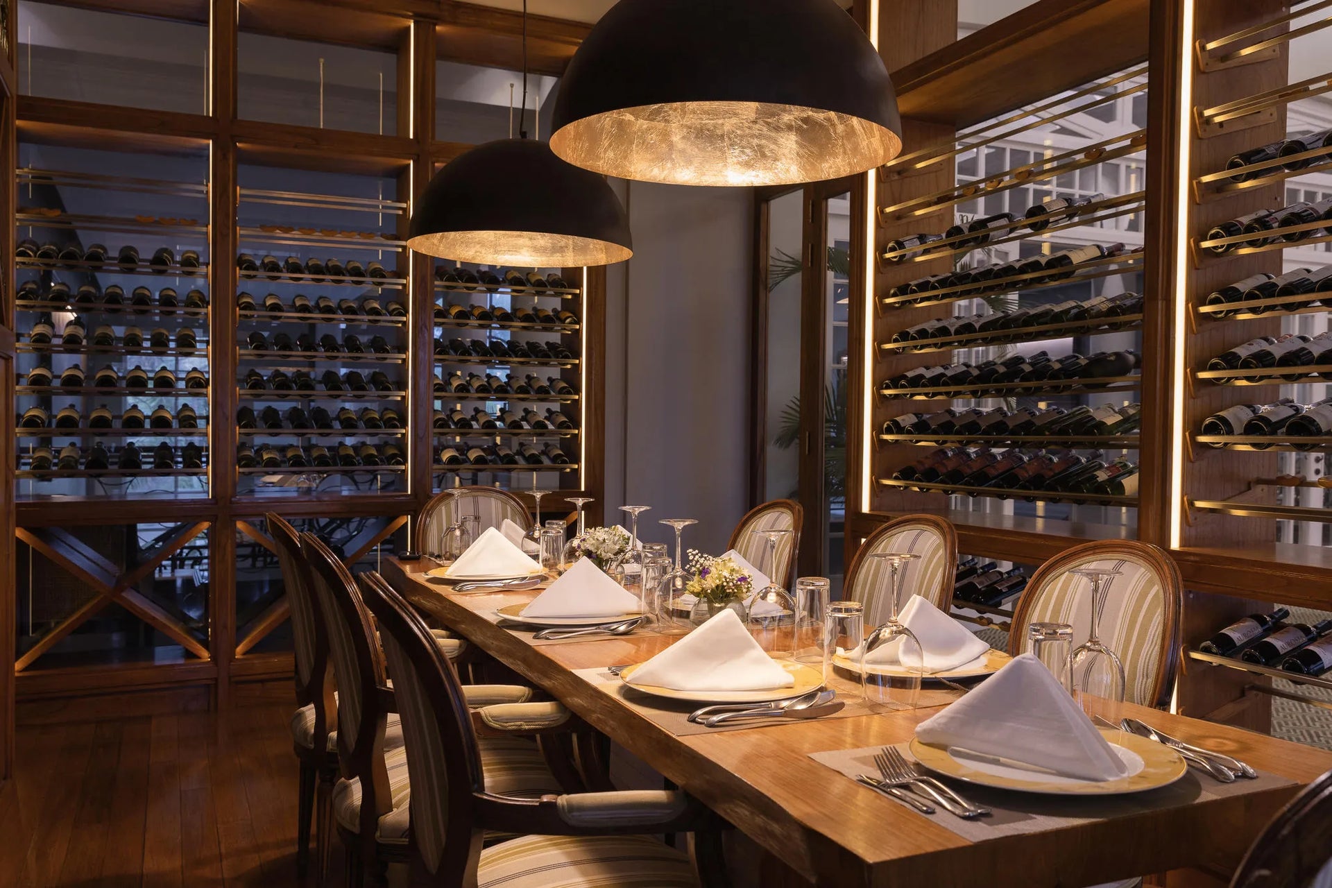 Wine Tasting Room at Hemingways Nairobi, Nairobi, Kenya.