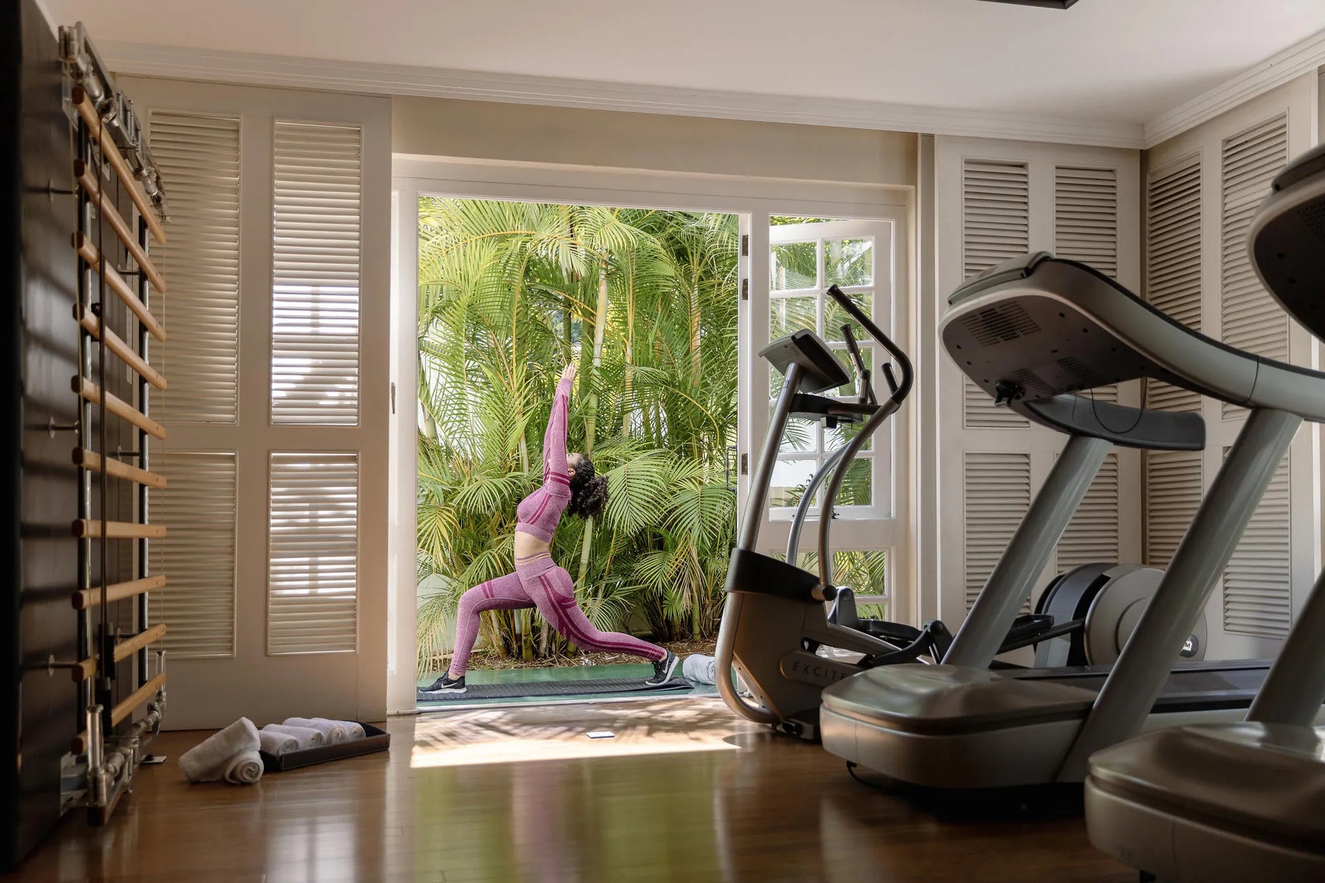 Gym at Hemingways Nairobi, Nairobi, Kenya.