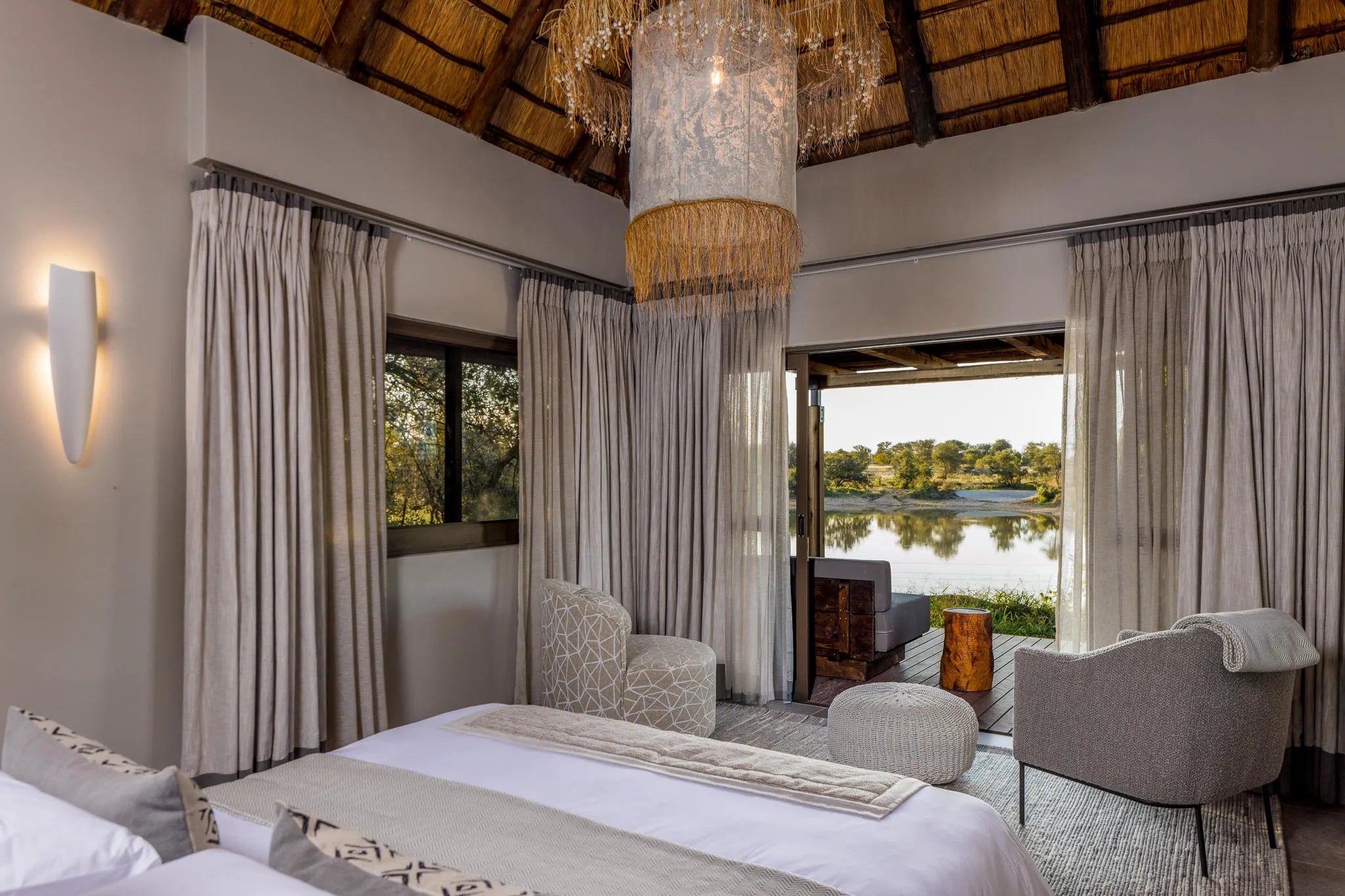 Simbavati Waterside at Simbavati Waterside, Klaserie Private Game Reserve, South Africa.