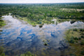 Selinda Spillway from the Air