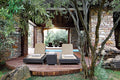 Nelson Mandela Villa pool loungers