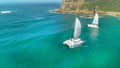 Sailing through the iconic Knysna Heads
