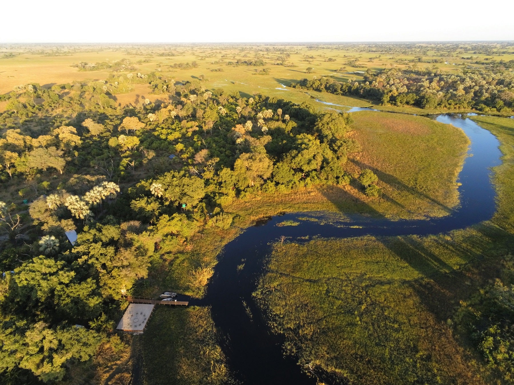 Located in the remote and beautiful Okavango