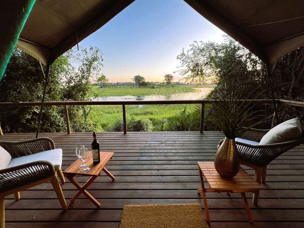 All tents have stunning views