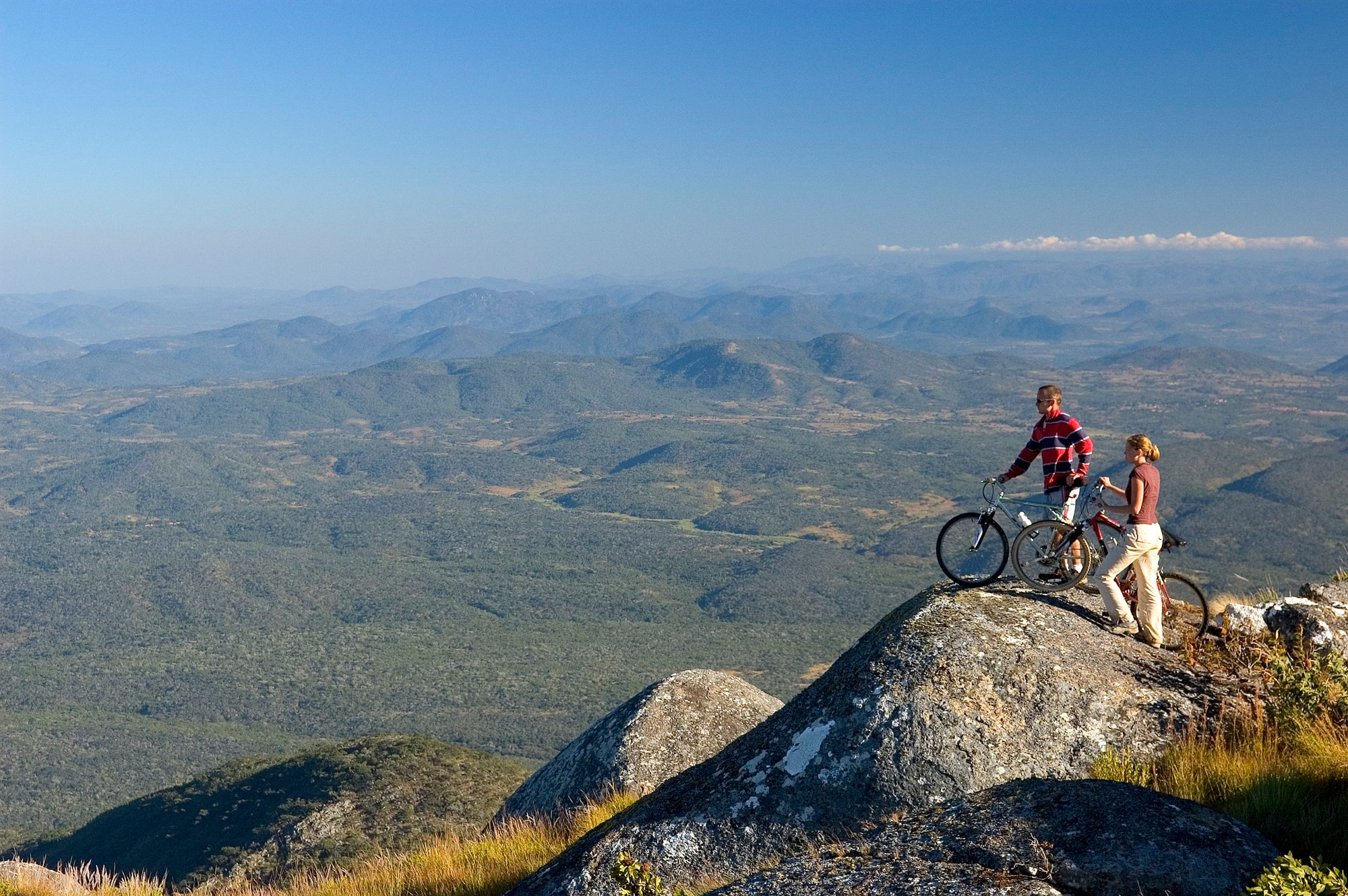 Chelinda Camp : Mountain biking
