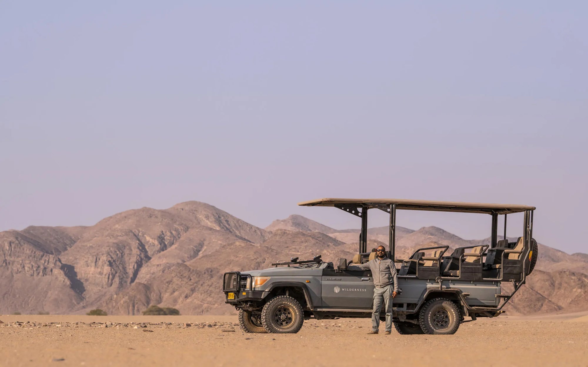 Wilderness Hoanib Skeleton Coast Camp at Wilderness Hoanib Skeleton Coast Camp, Kaokoveld, Namibia.