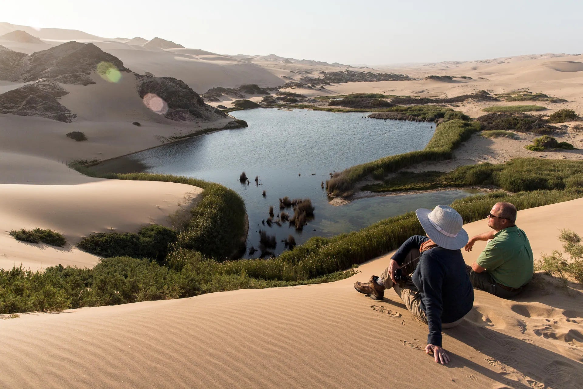 Wilderness Hoanib Skeleton Coast Camp at Wilderness Hoanib Skeleton Coast Camp, Kaokoveld, Namibia.