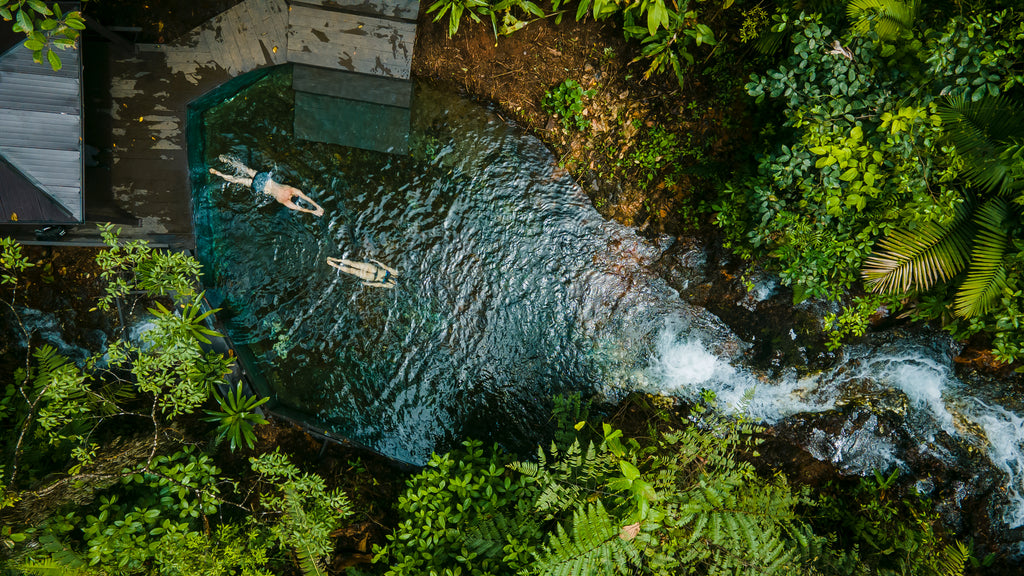 Private natural pool
