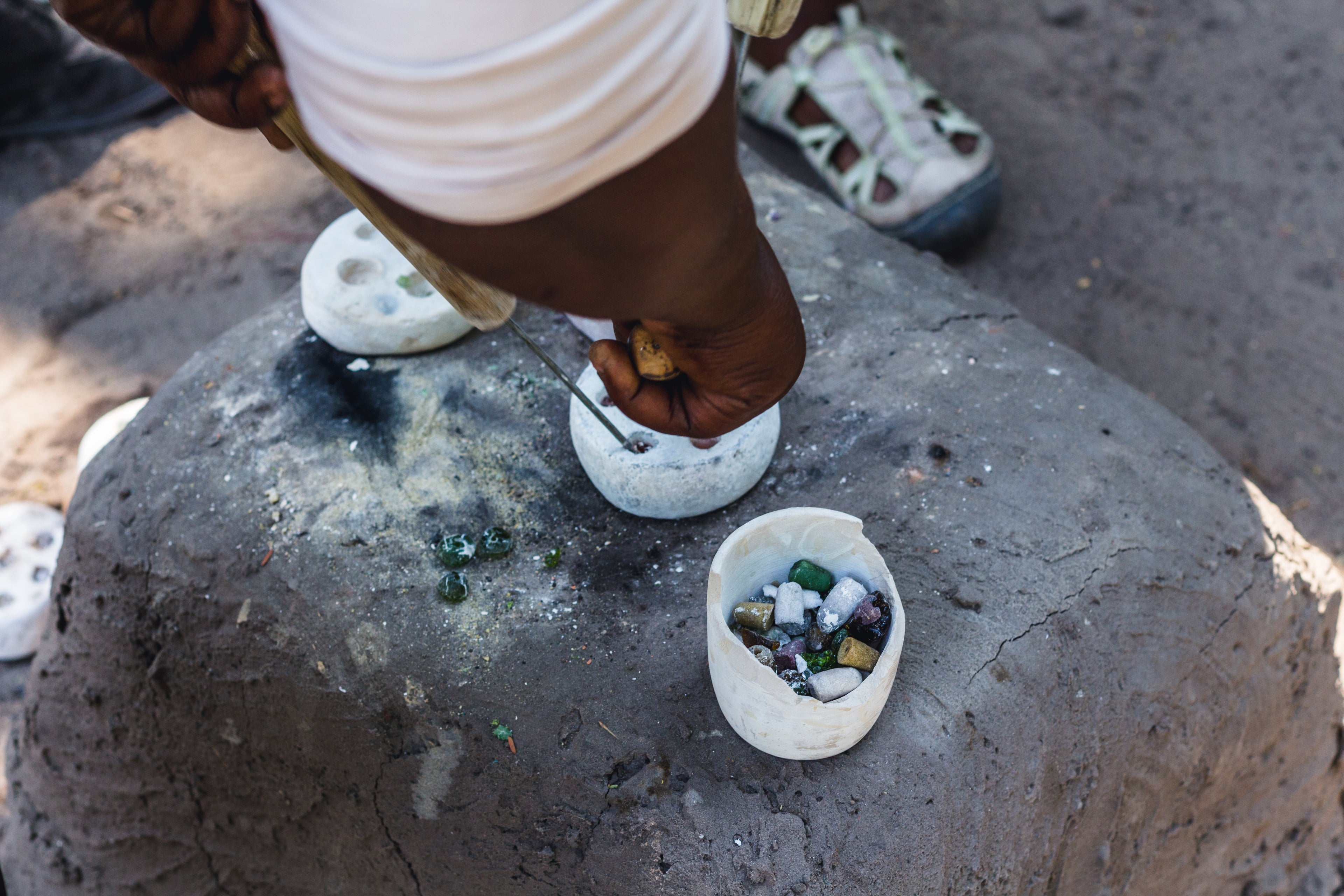 Ntlfatso Glass Recycling and Beautifying Project - Upcycling Glass Into Jewelry & Crafts (1 hr)
