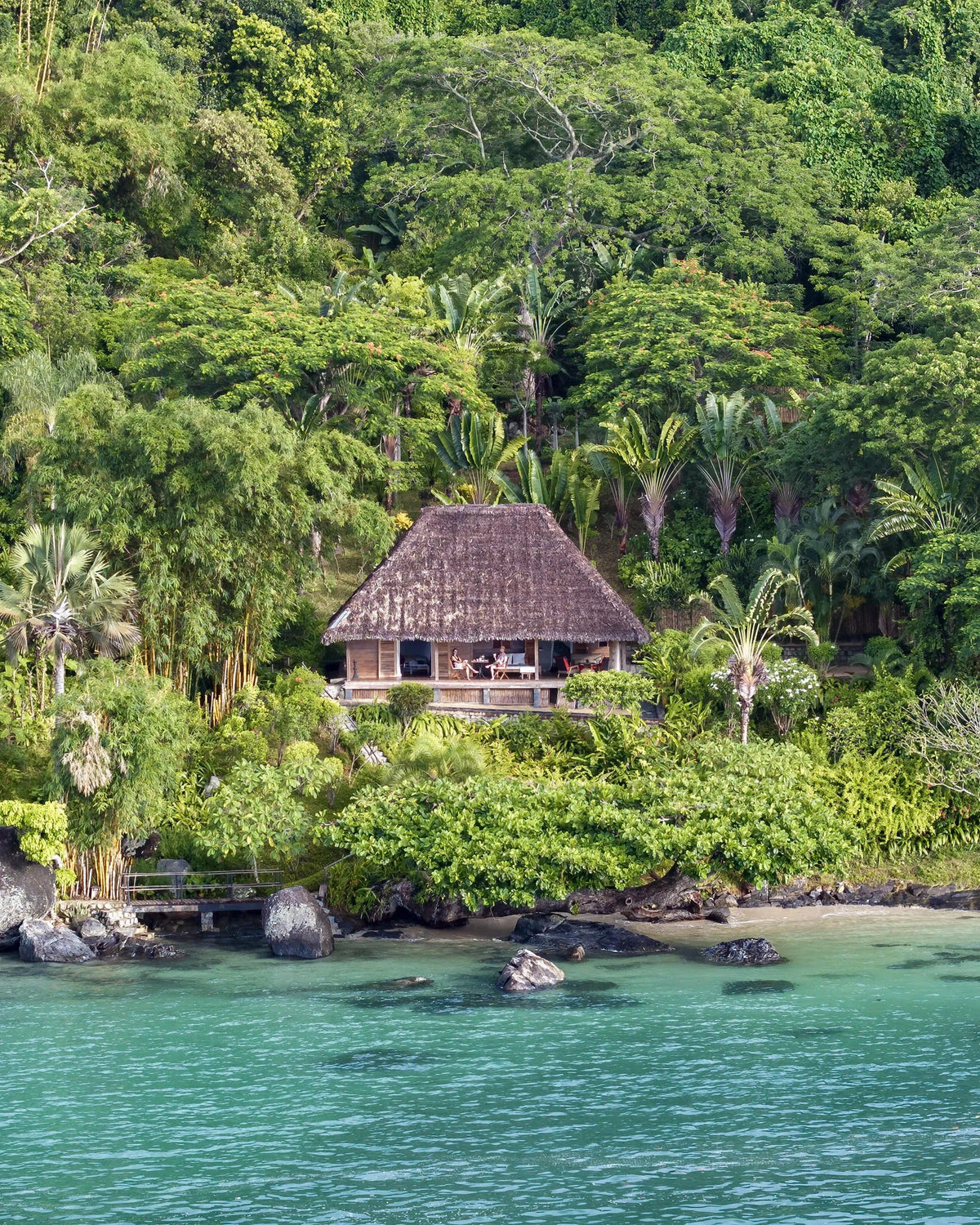 A room at Time + Tide Tsara Komba at Time + Tide Tsara Komba, Nosy Komba, Madagascar.