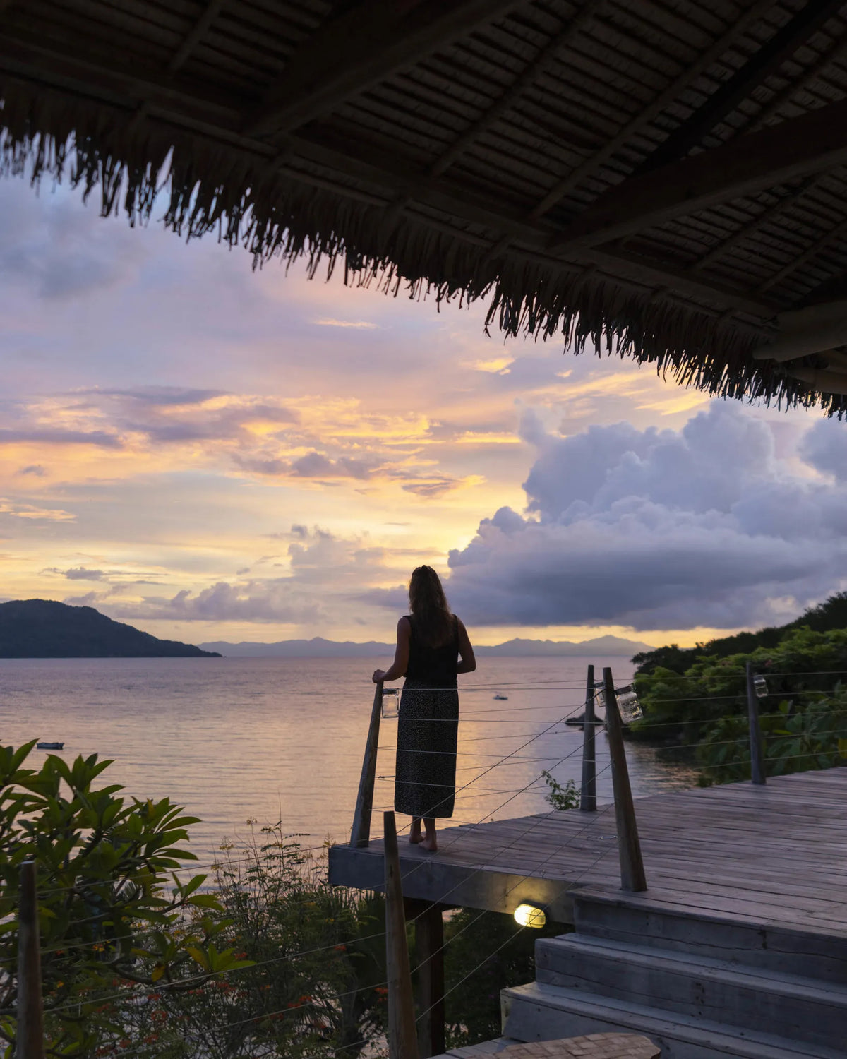 View from Ocean View Room at Time + Tide Tsara Komba, Nosy Komba, Madagascar.