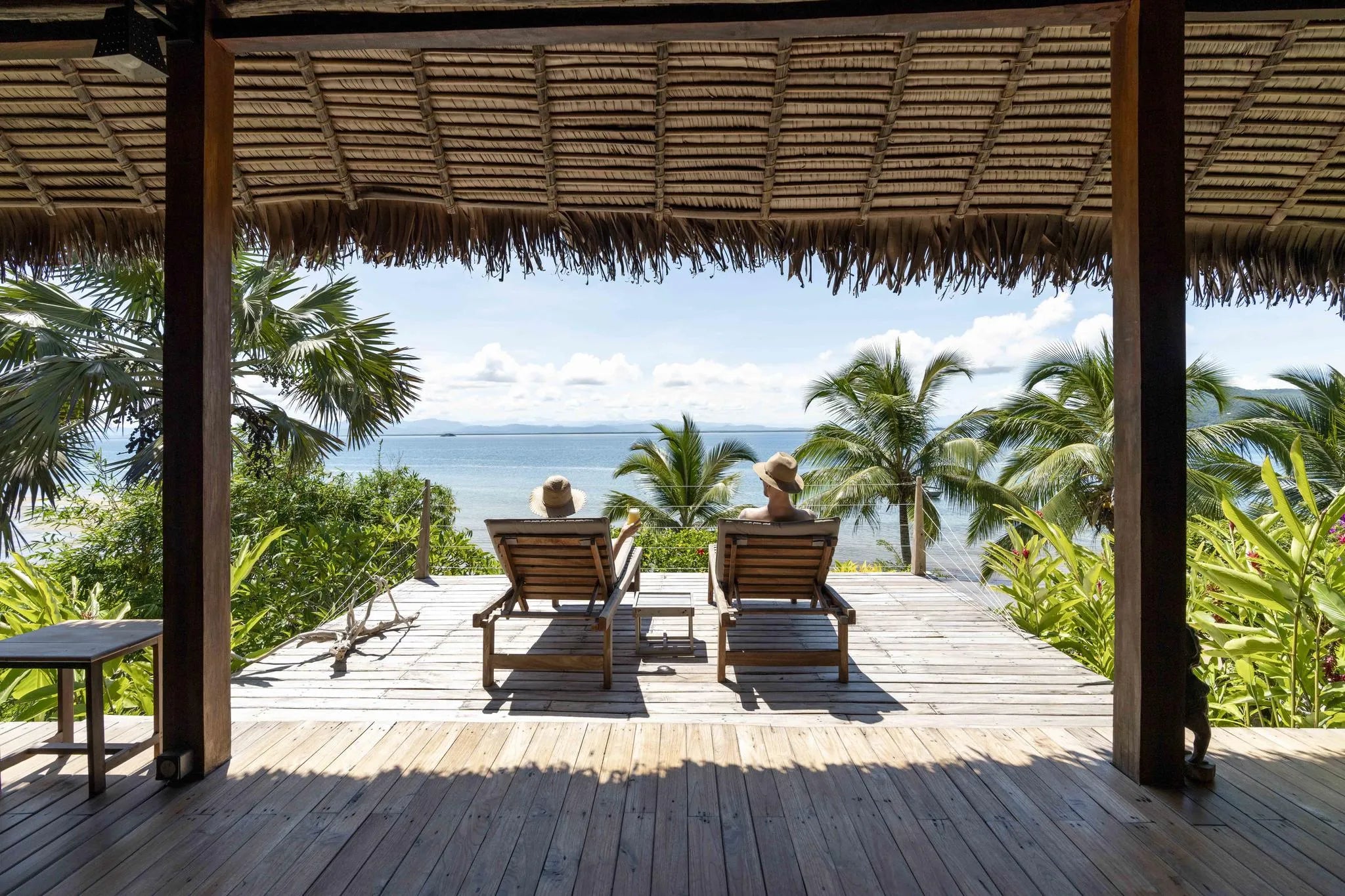 Relaxation at Tsara Komba at Time + Tide Tsara Komba, Nosy Komba, Madagascar.