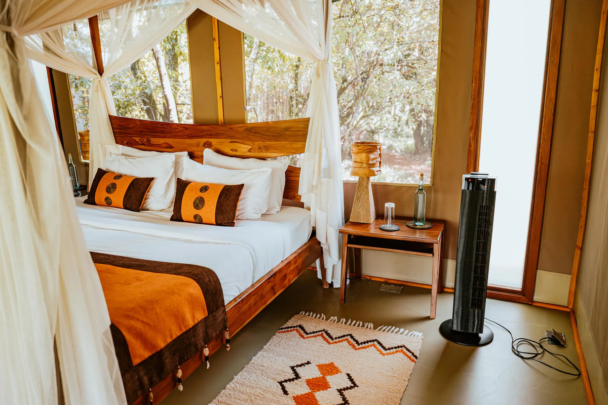 Luxury Unit at Soroi Luxury Migration Camp, Masai Mara, Kenya.