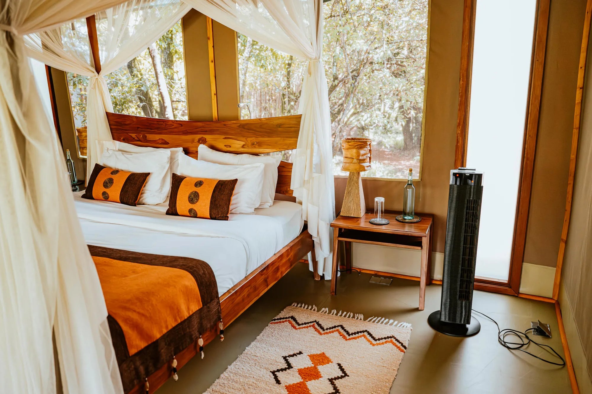 Luxury Unit at Soroi Luxury Migration Camp, Masai Mara, Kenya.