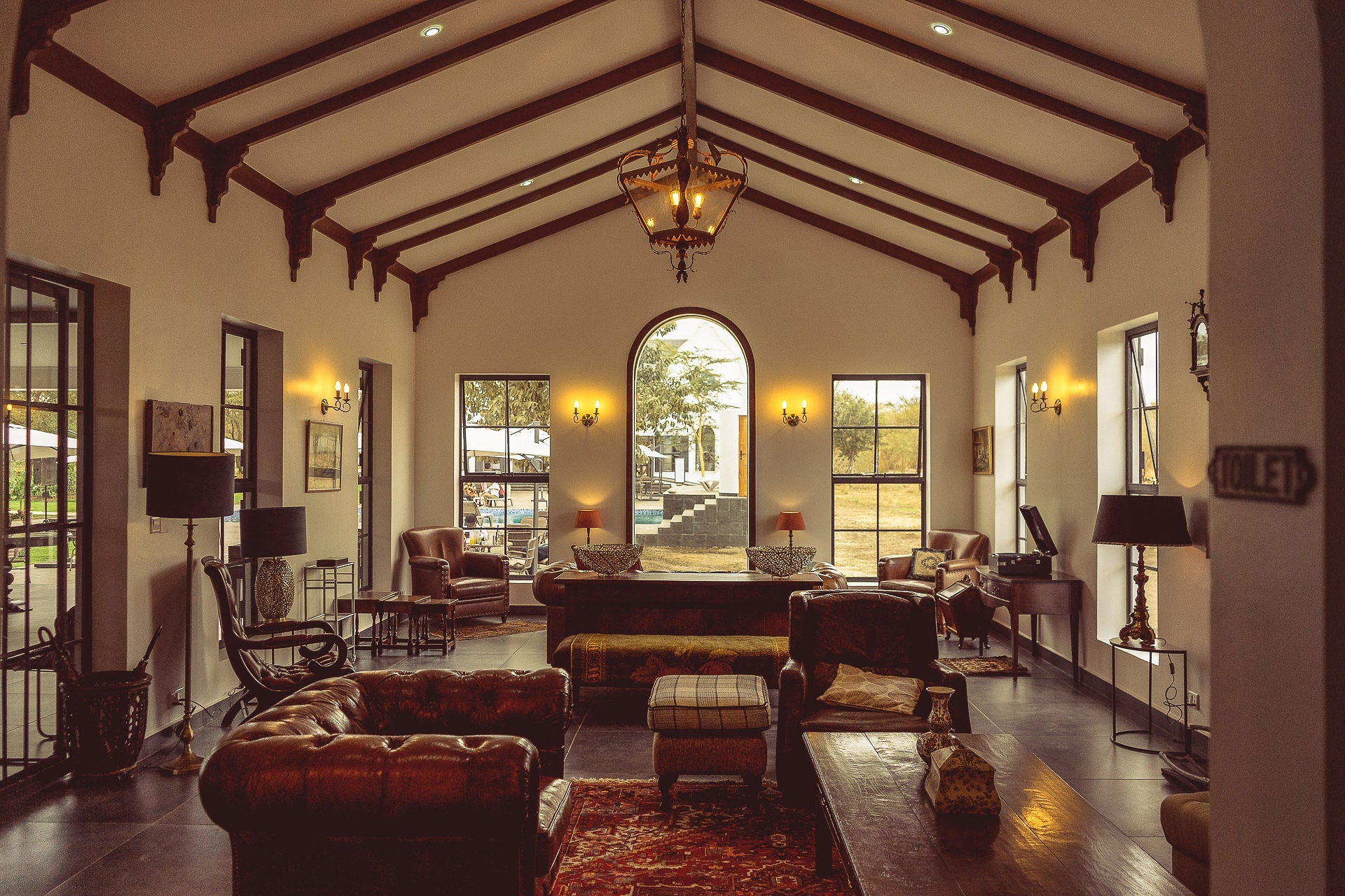 Lounge area