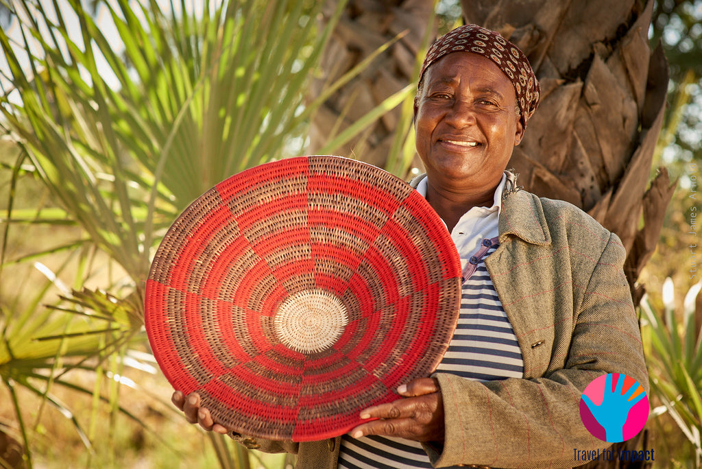 Shorobe Baskets Cooperative - Basket Weaving Classes and Shop (1 hour)