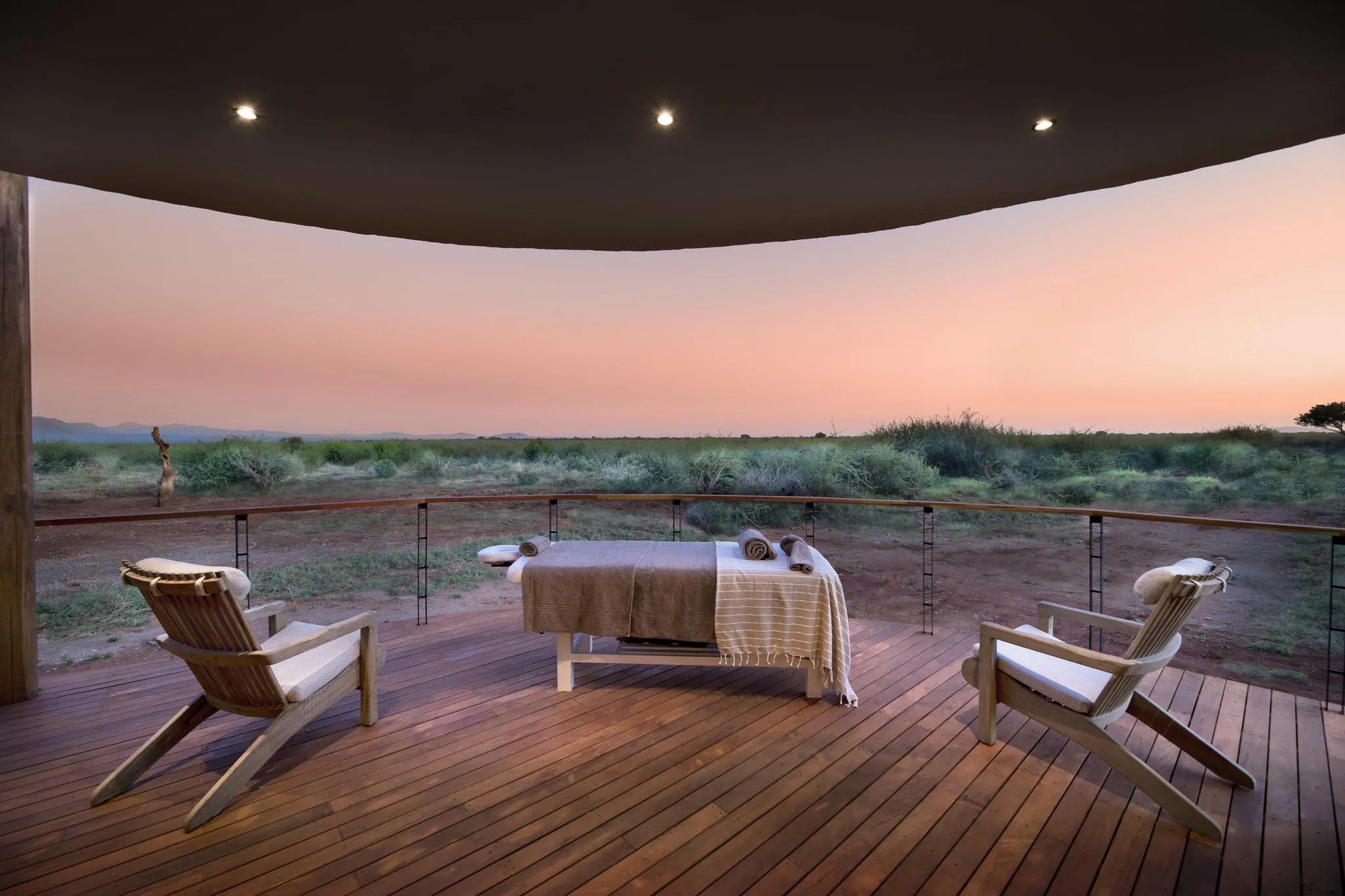 Morukuru Farm House - Spa at Morukuru Farm House, Madikwe Game Reserve, South Africa.