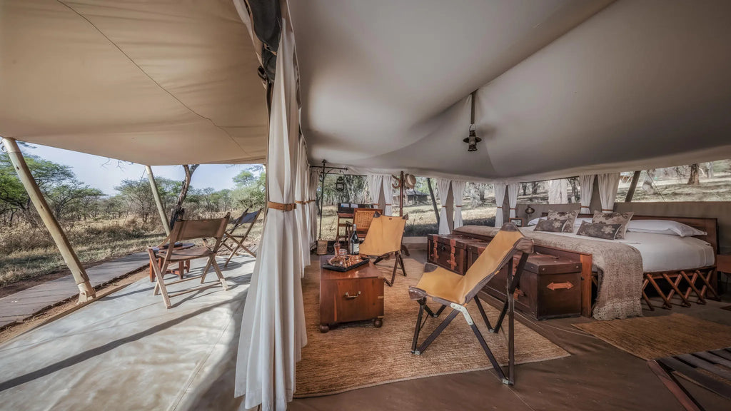 Elewana Serengeti Pioneer Camp at Elewana Serengeti Pioneer Camp, Central Serengeti, Tanzania.