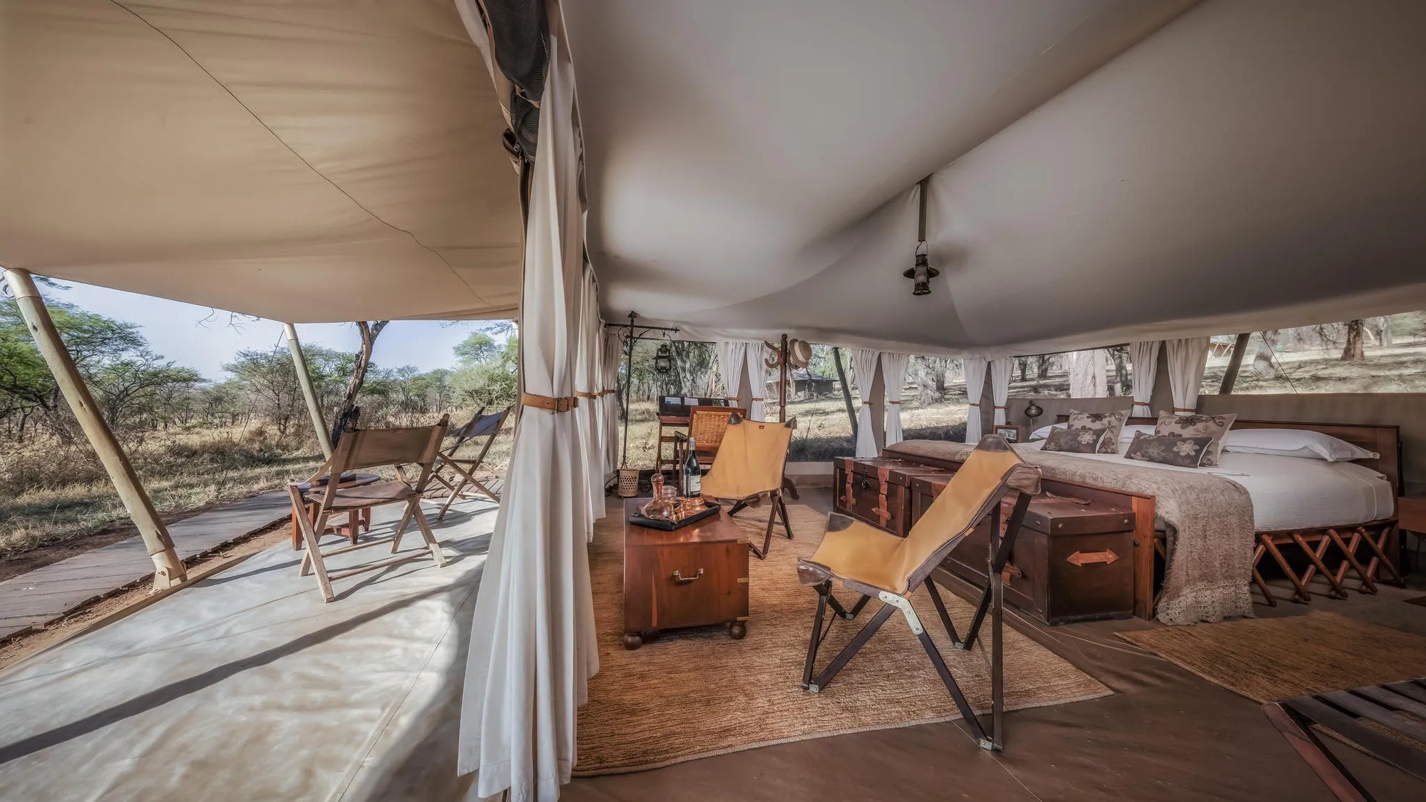 Elewana Serengeti Pioneer Camp at Elewana Serengeti Pioneer Camp, Central Serengeti, Tanzania.