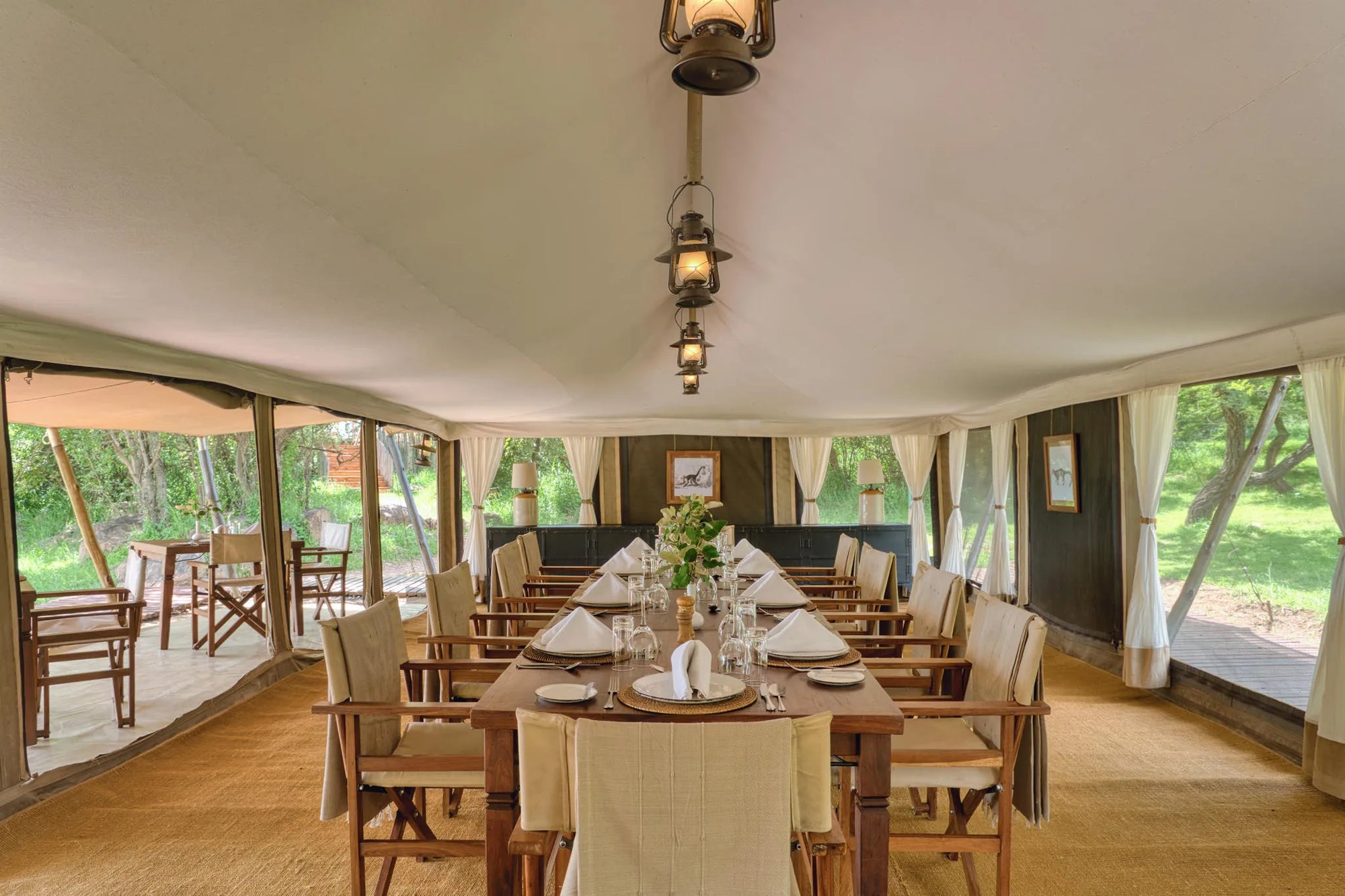 Elewana Serengeti Pioneer Camp at Elewana Serengeti Pioneer Camp, Central Serengeti, Tanzania.