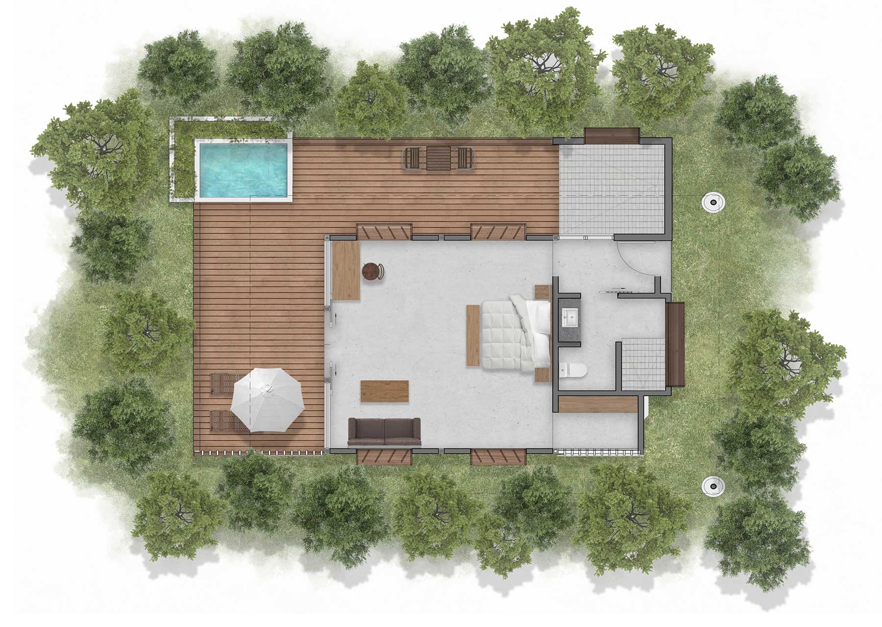 Deluxe Villas with Plunge Pool