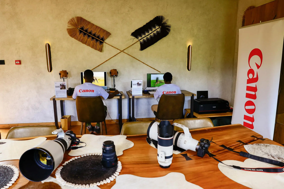 Canon Photo Studio at JW Marriott Masai Mara Lodge, Masai Mara, Kenya.