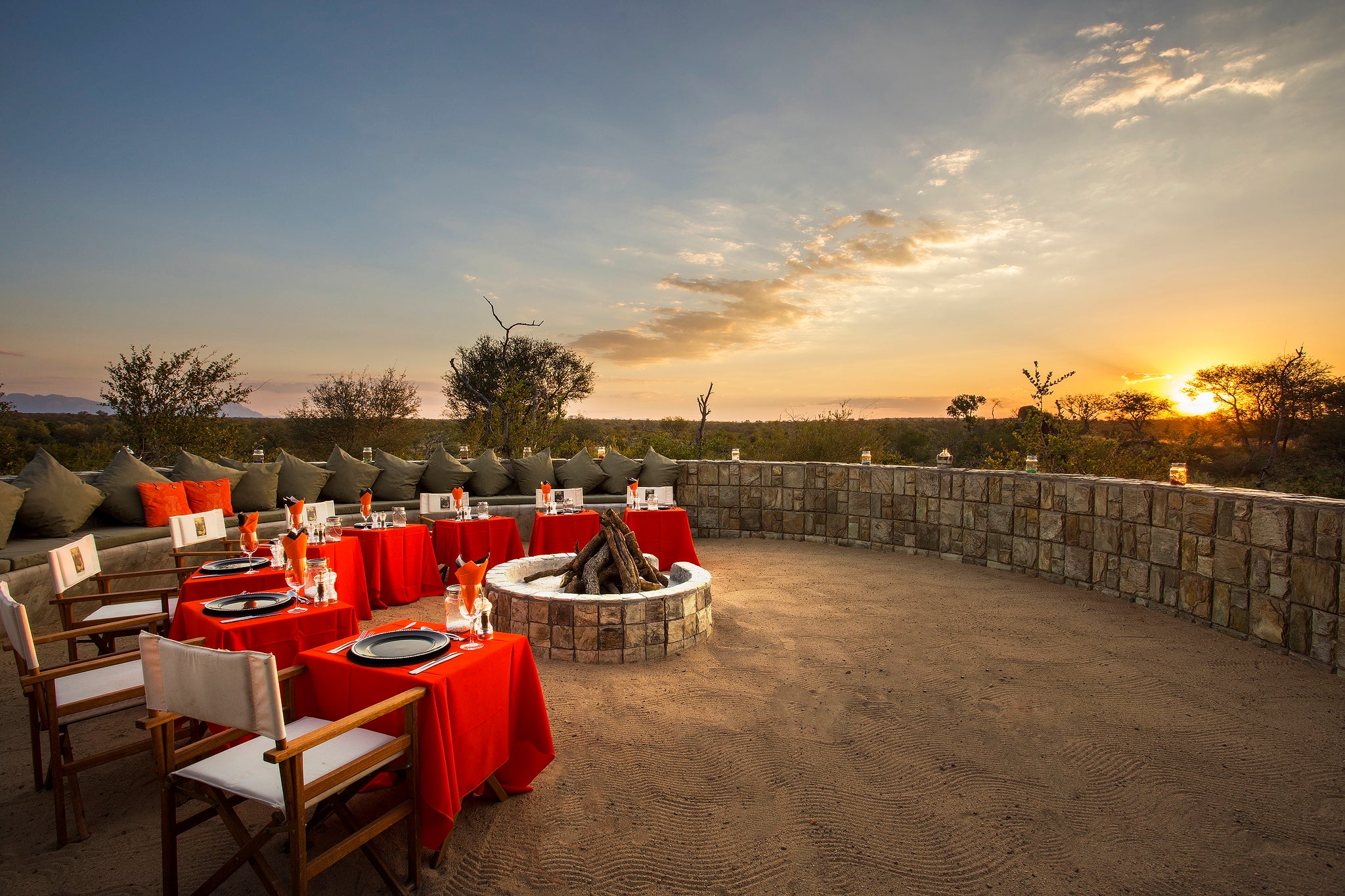 Sunset in Boma