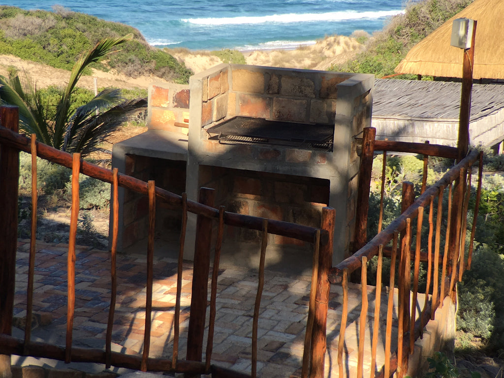 The braai area