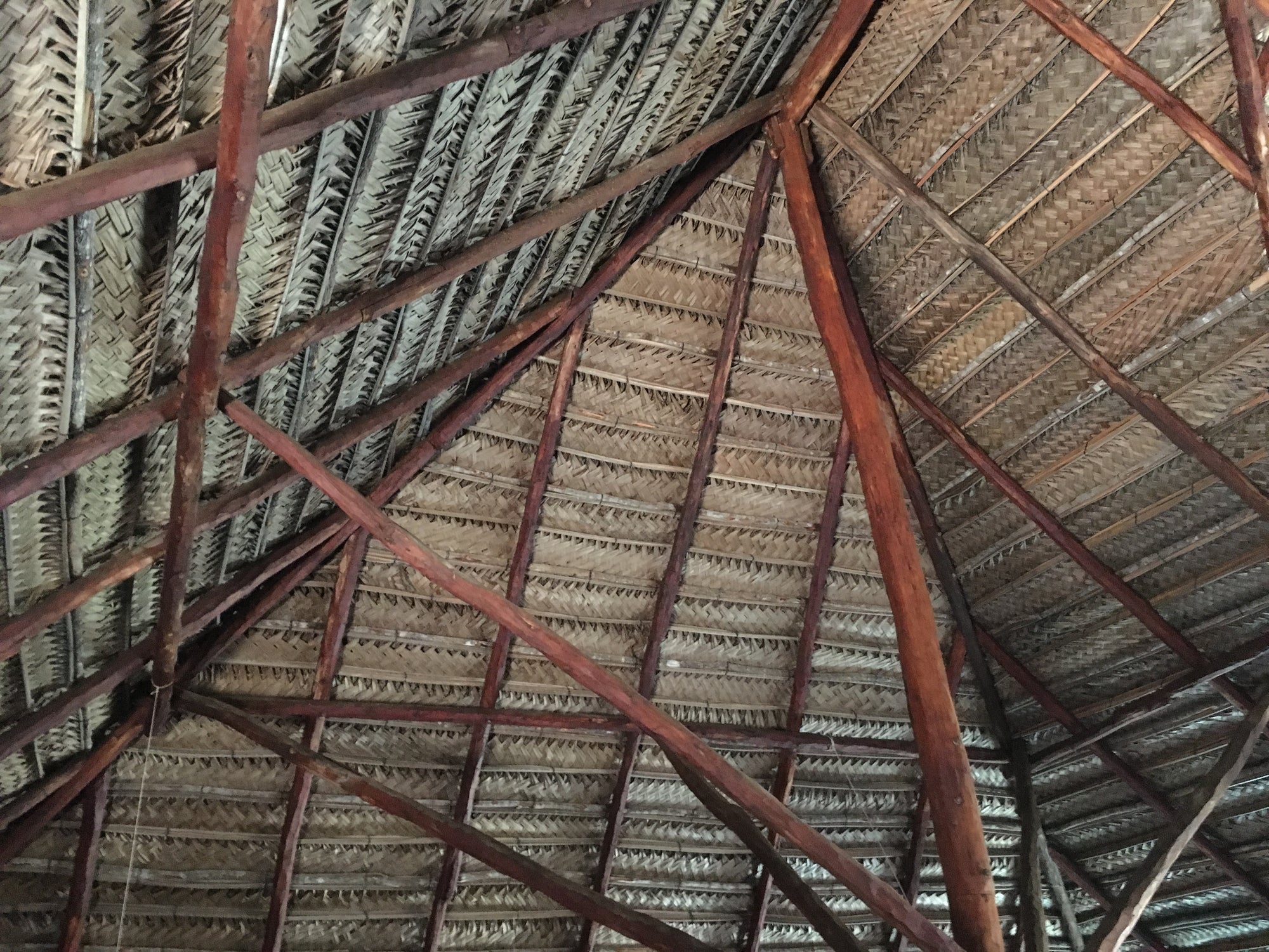 Inside the roof