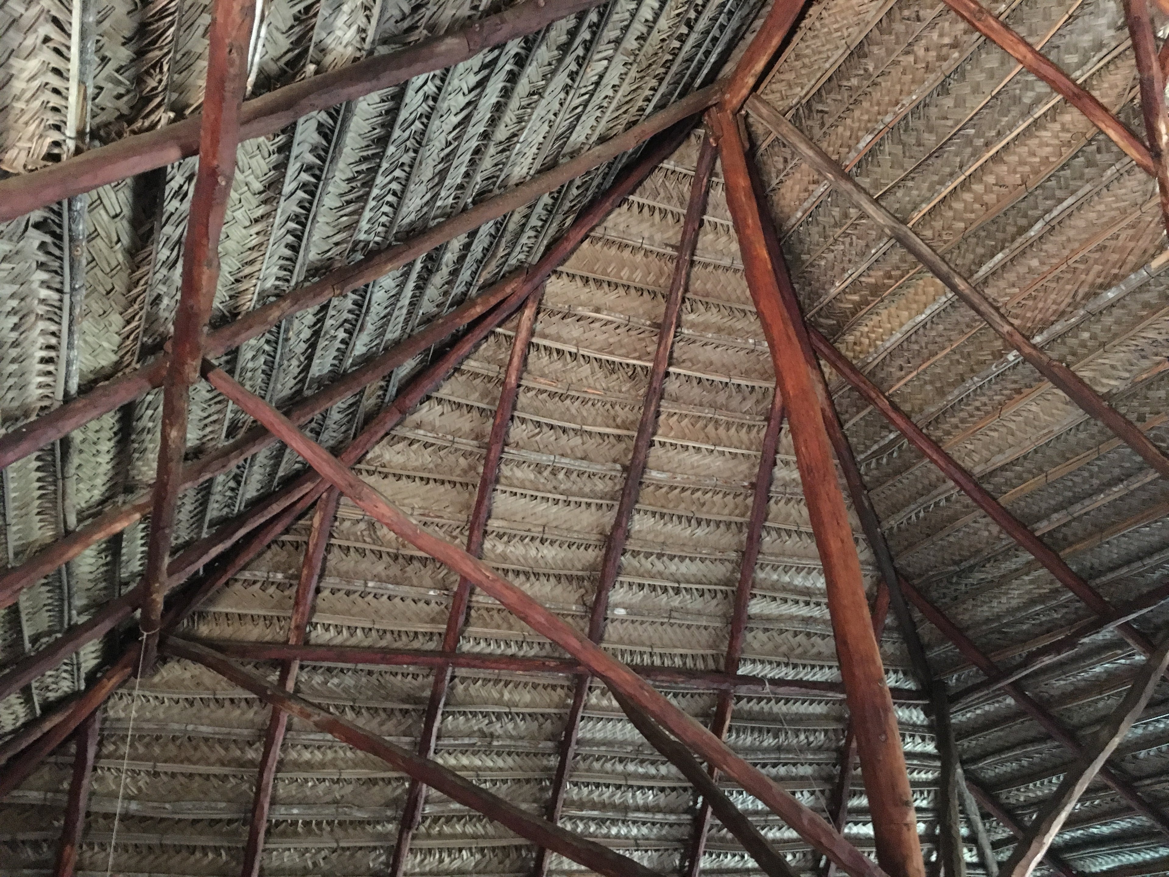 Inside the roof