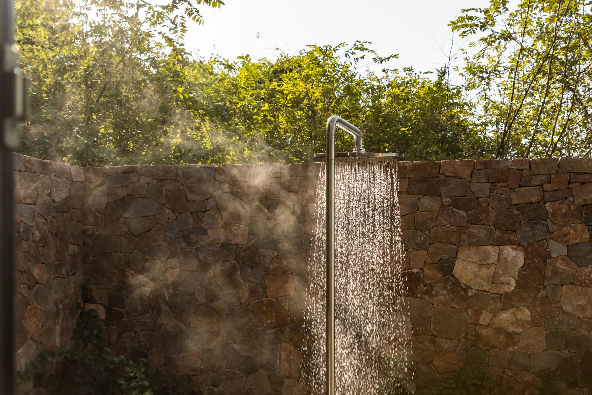 Singita Milele Outdoor Shower at Singita Milele, Singita Serengeti Grumeti, Tanzania.