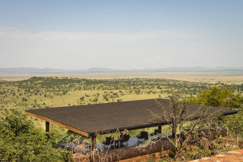 Singita Milele Sala at Singita Milele, Singita Serengeti Grumeti, Tanzania.