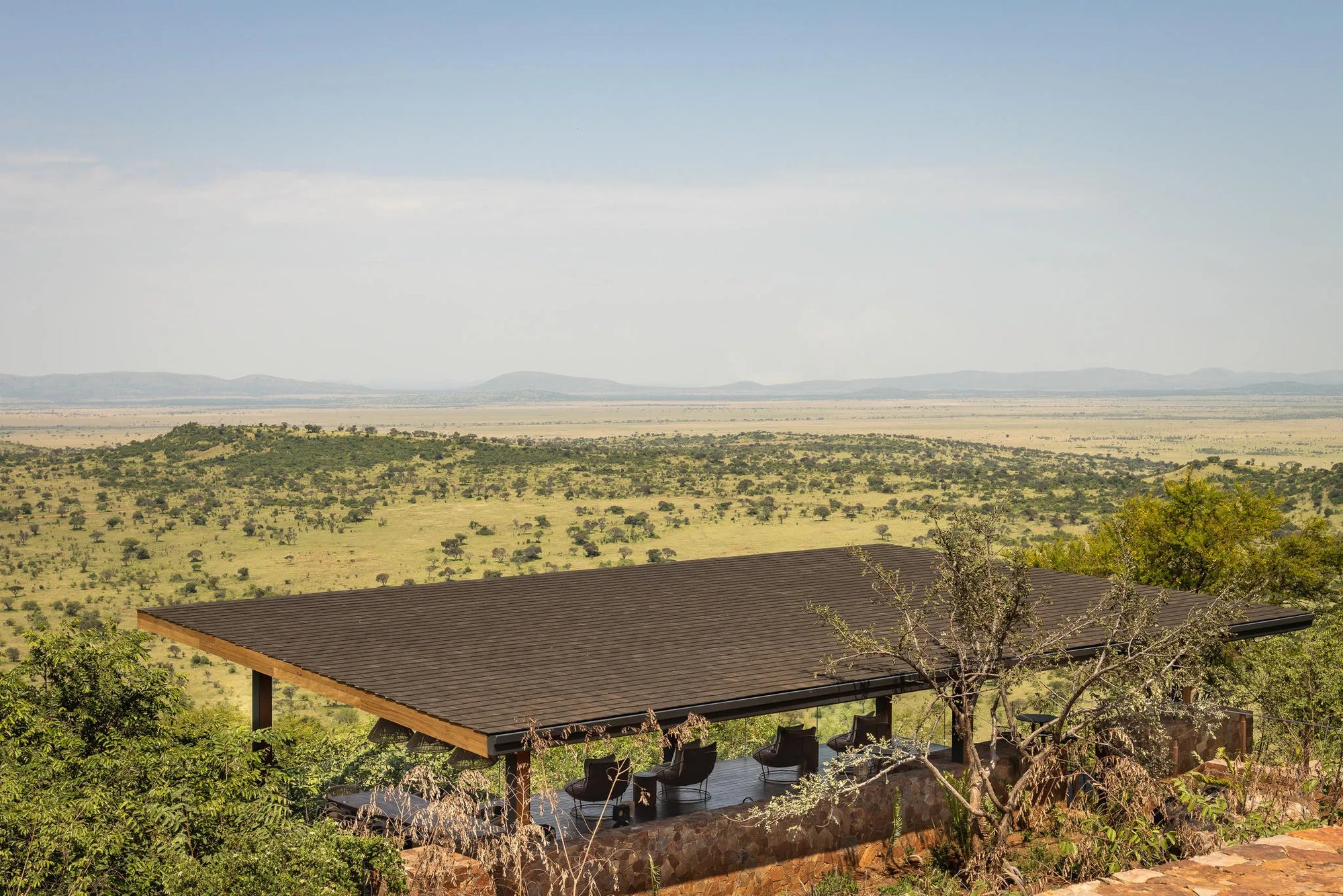 Singita Milele Sala at Singita Milele, Singita Serengeti Grumeti, Tanzania.