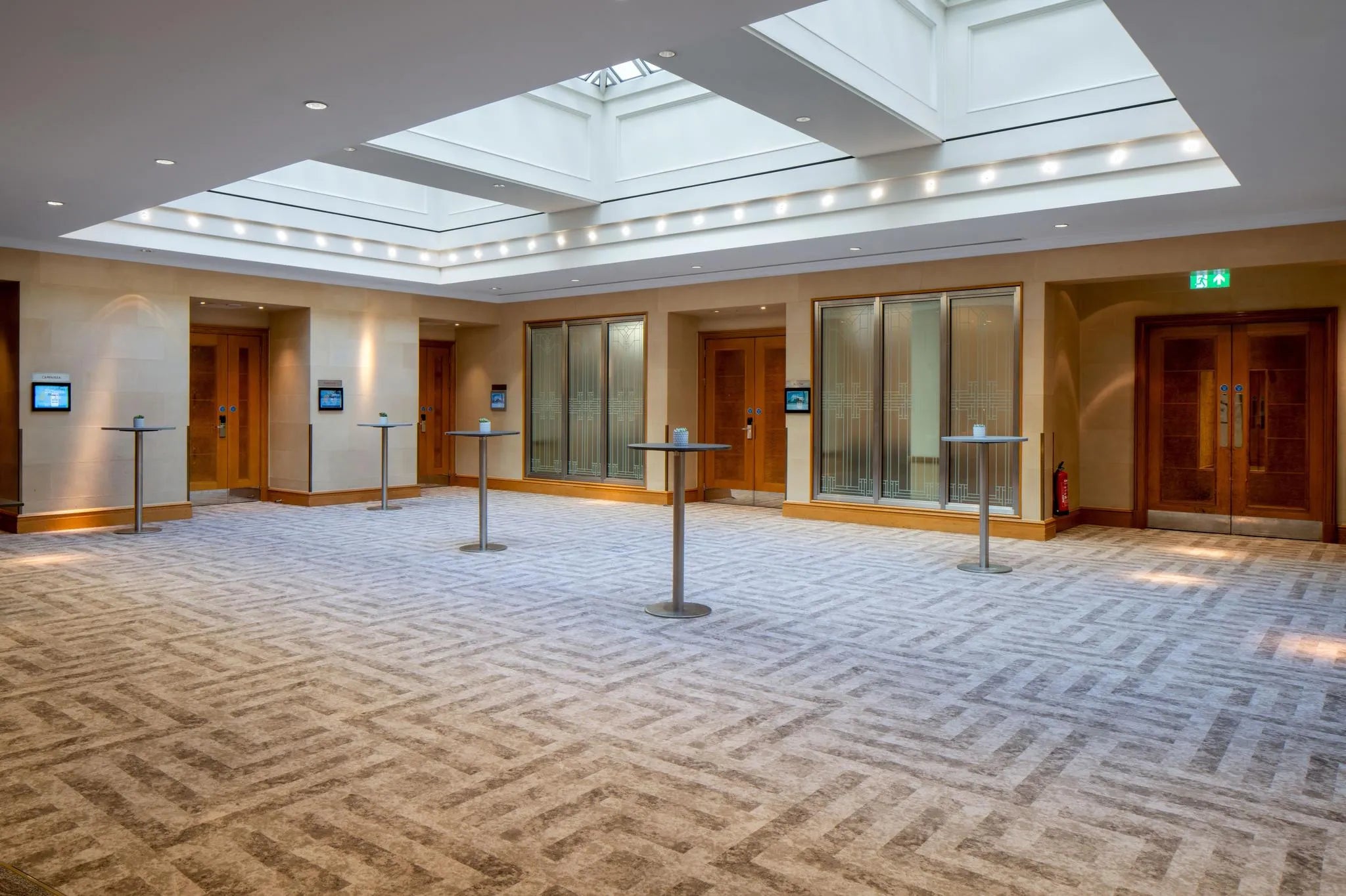 Atrium at Hilton London Paddington, London, United Kingdom.