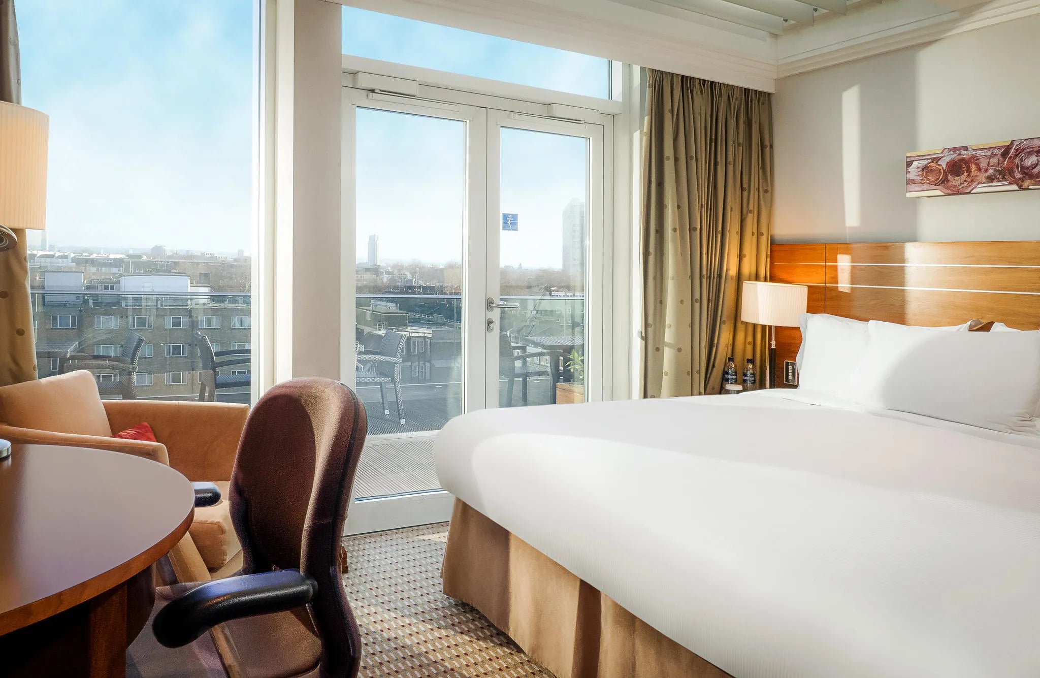 Terrace Suite at Hilton London Paddington, London, United Kingdom.
