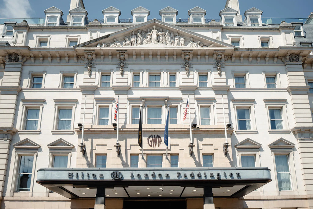 Exterior Hilton London Paddington at Hilton London Paddington, London, United Kingdom.