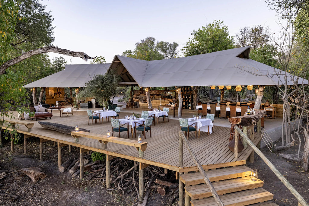 MmaTsebe Tented Camp at MmaTsebe Tented Camp , Khwai, Botswana.