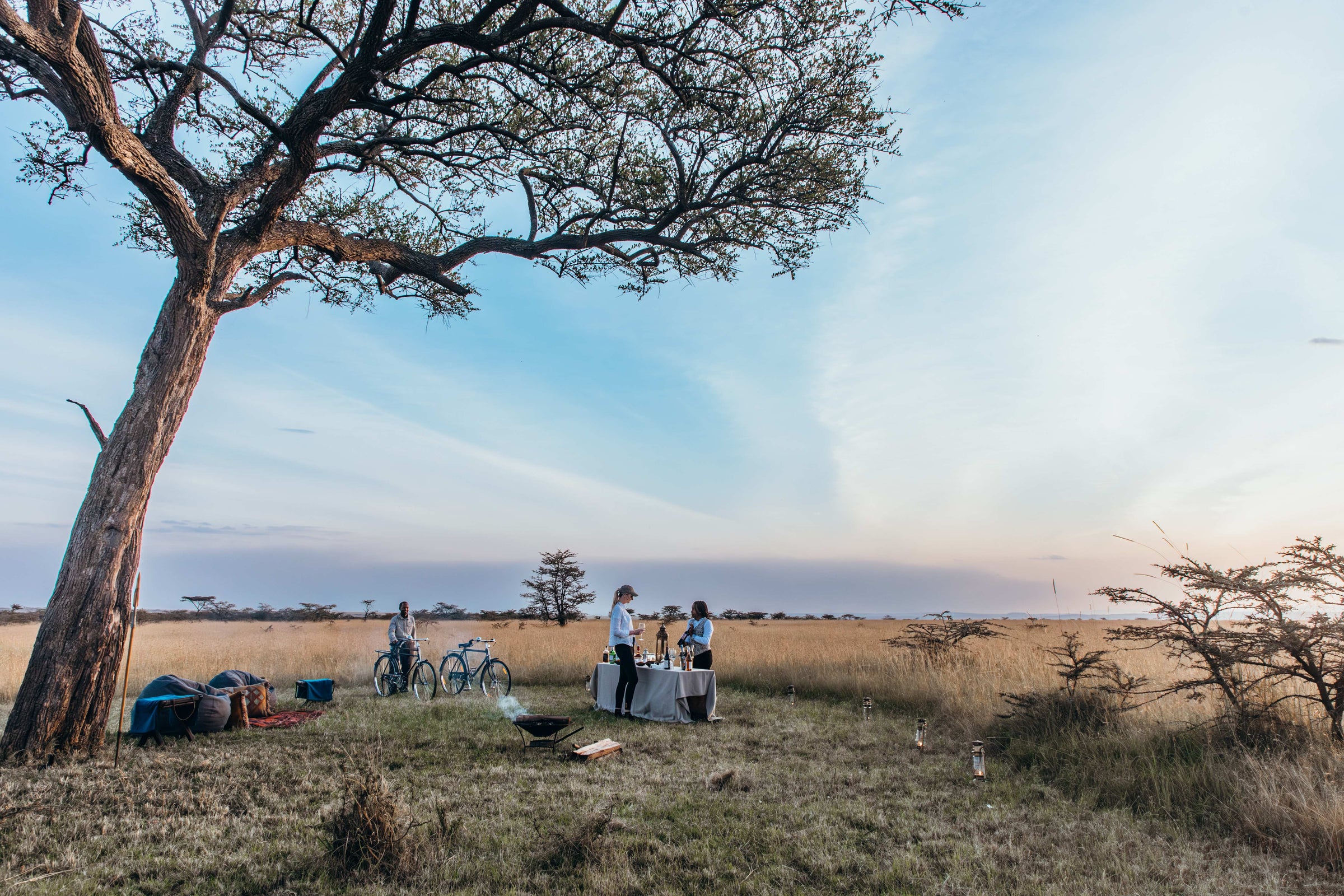 Mara Expedition Camp — Bicycling