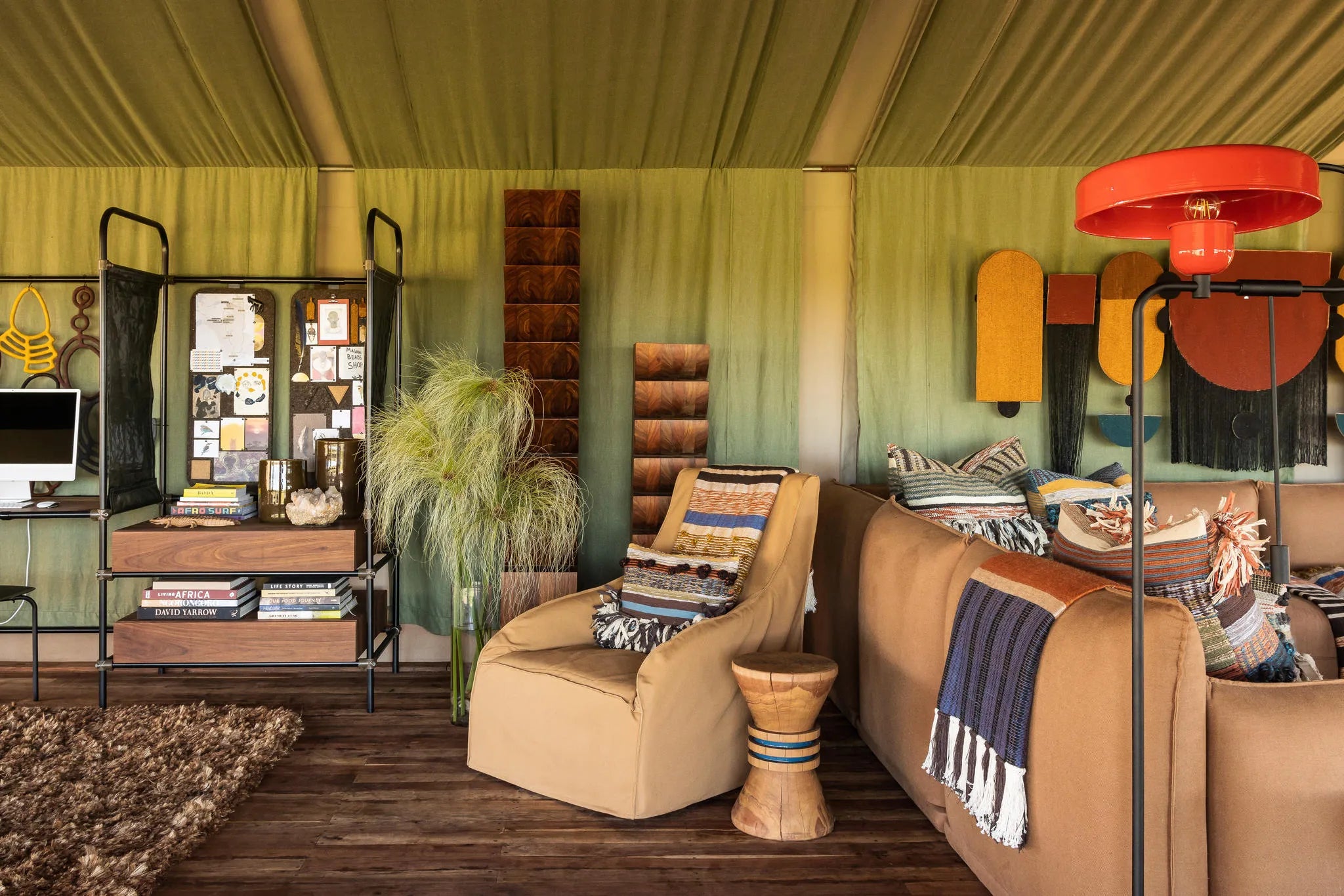 Singita Mara River Tented Camp at Singita Mara River Tented Camp, Northern Serengeti, Tanzania.