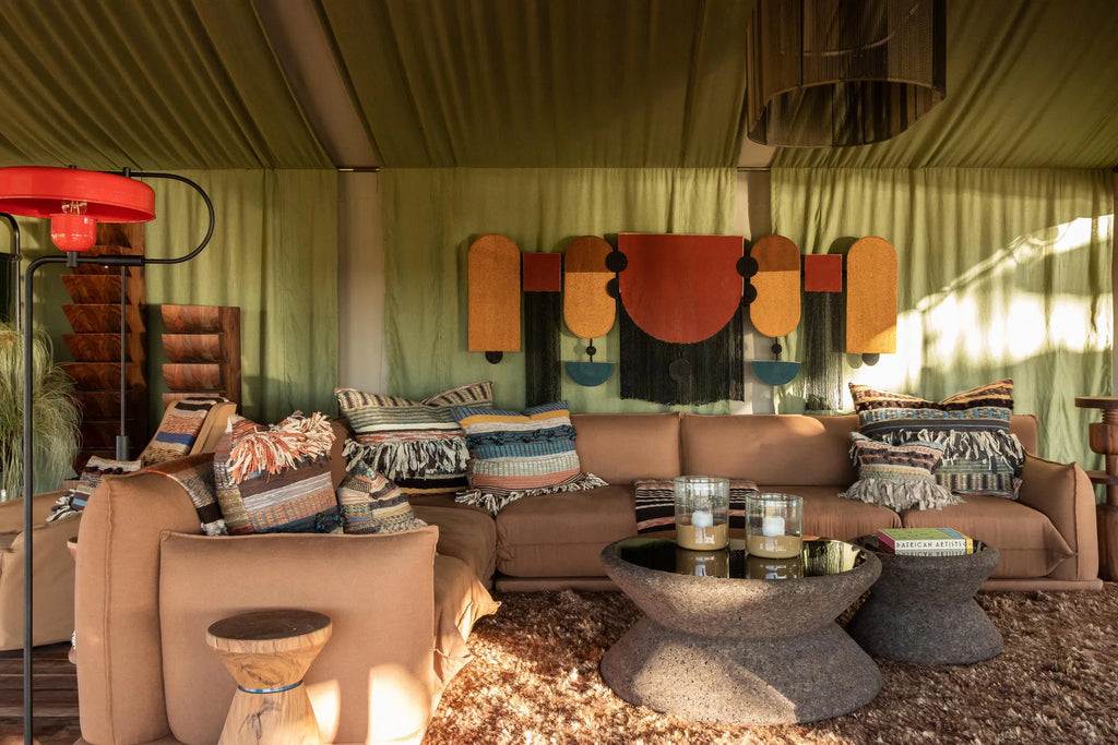 Singita Mara River Tented Camp at Singita Mara River Tented Camp, Northern Serengeti, Tanzania.