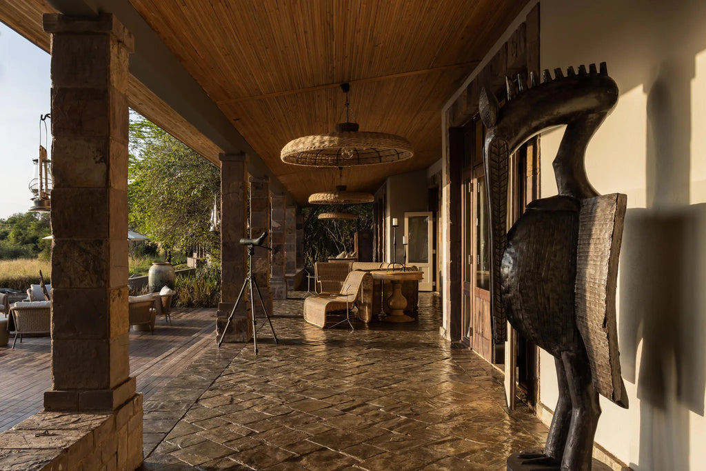 Singita Serengeti House at Singita Serengeti House, Singita Serengeti Grumeti, Tanzania.