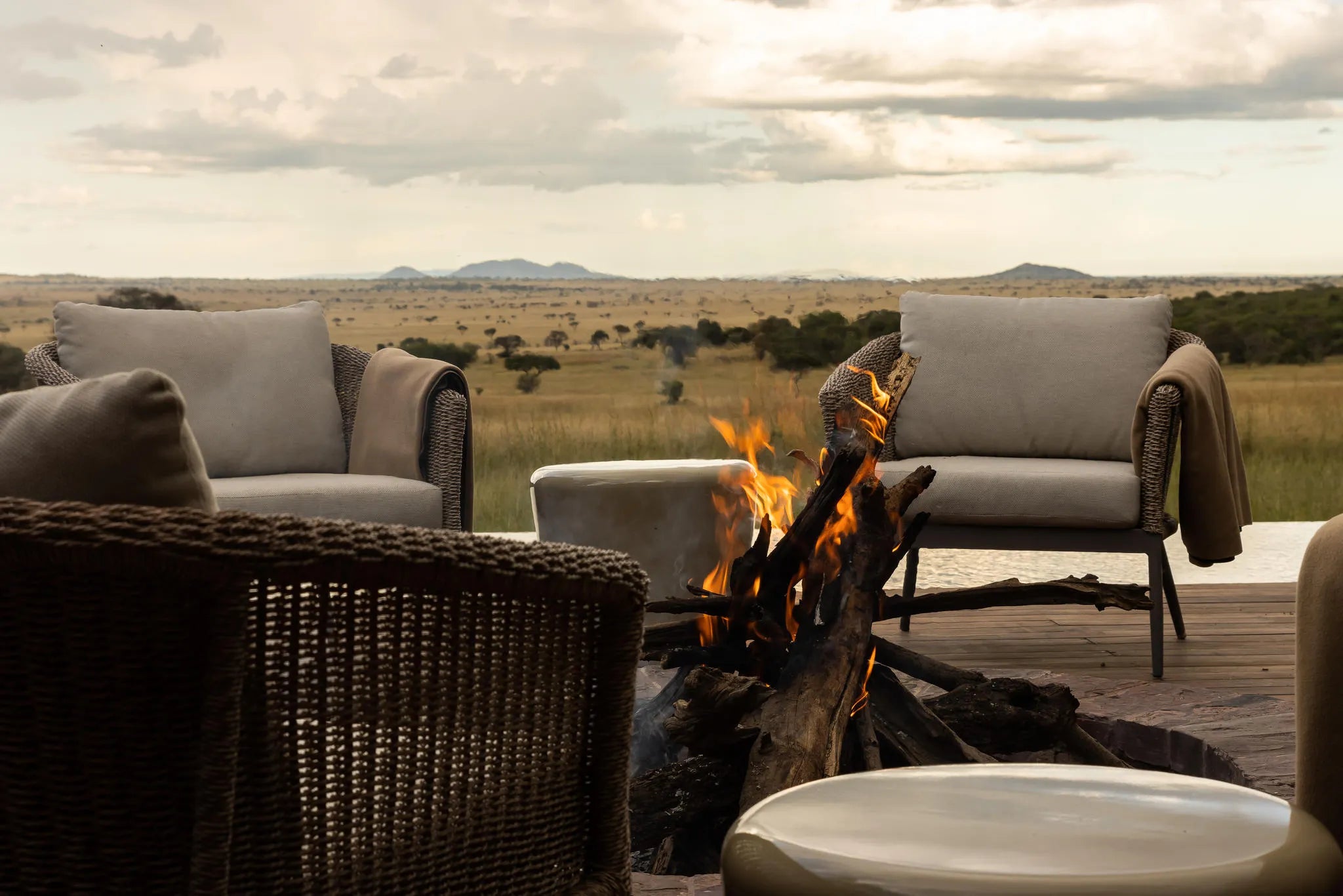 Singita Serengeti House at Singita Serengeti House, Singita Serengeti Grumeti, Tanzania.