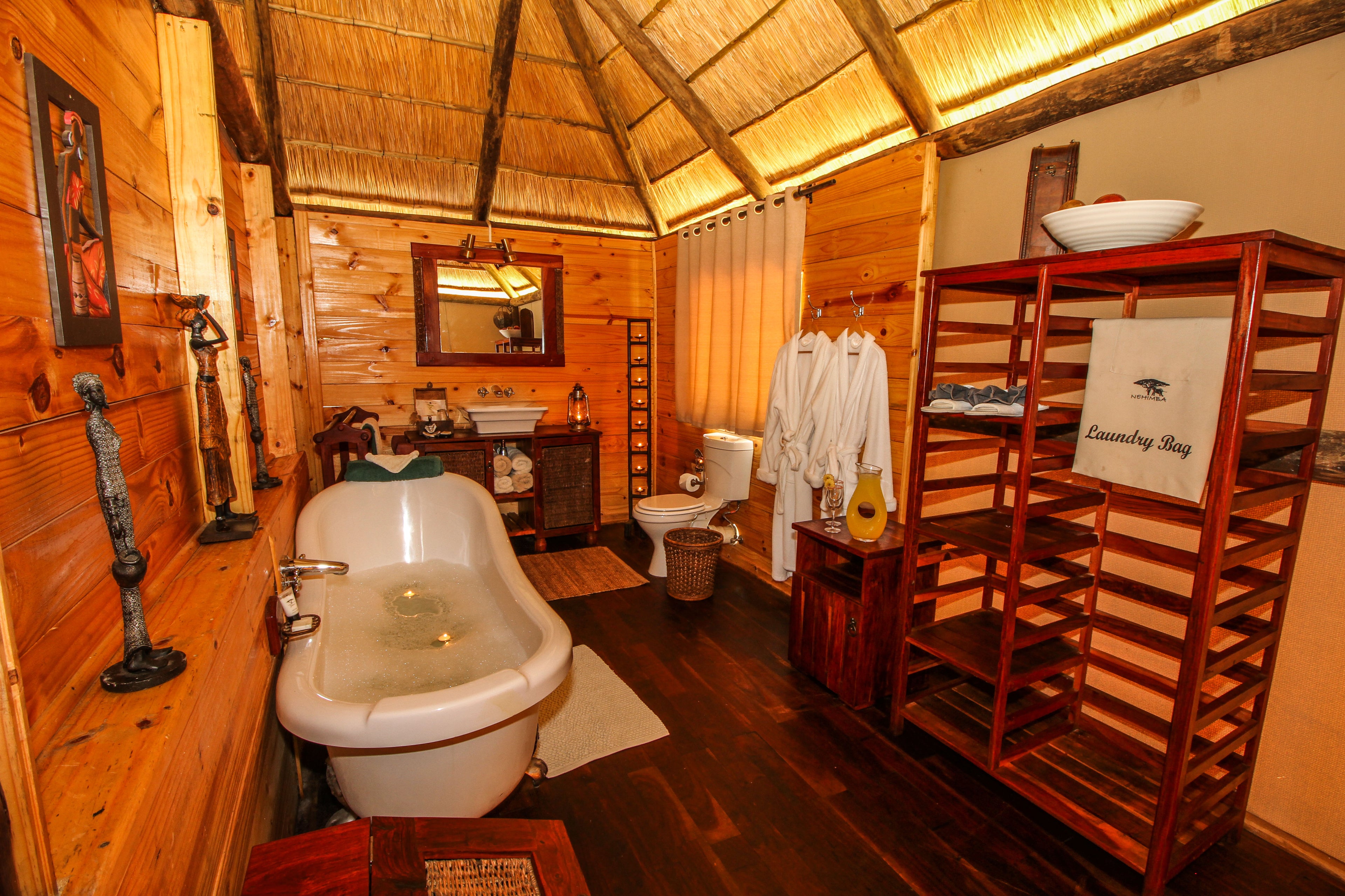 En suite bathroom