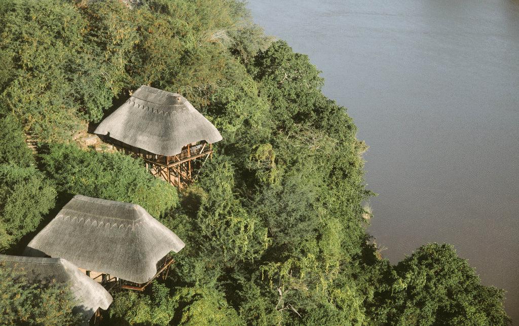 Aerial View of Lodge Rooms