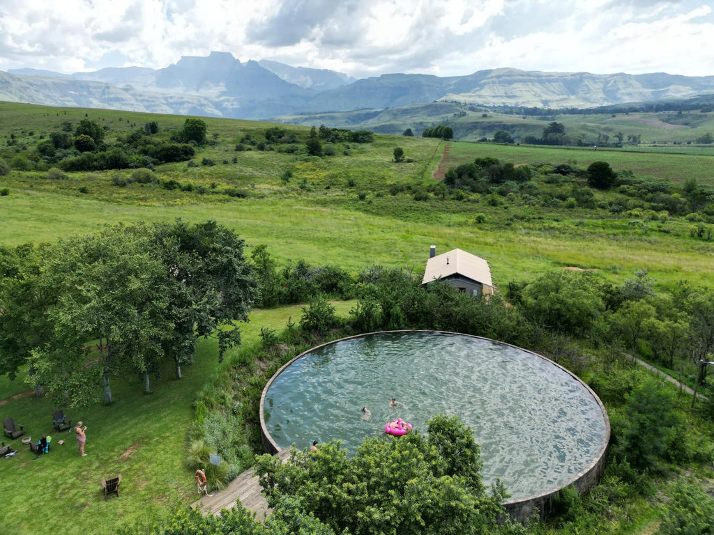 AfriCamps Champagne Valley, Drakensberg at AfriCamps Champagne Valley, Central Drakensberg, South Africa.