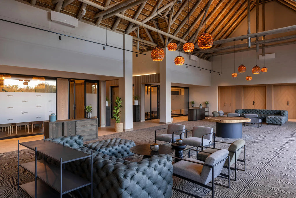 Meetings and Events breakout area at Radisson Safari Hotel Hoedspruit, Hoedspruit, South Africa.