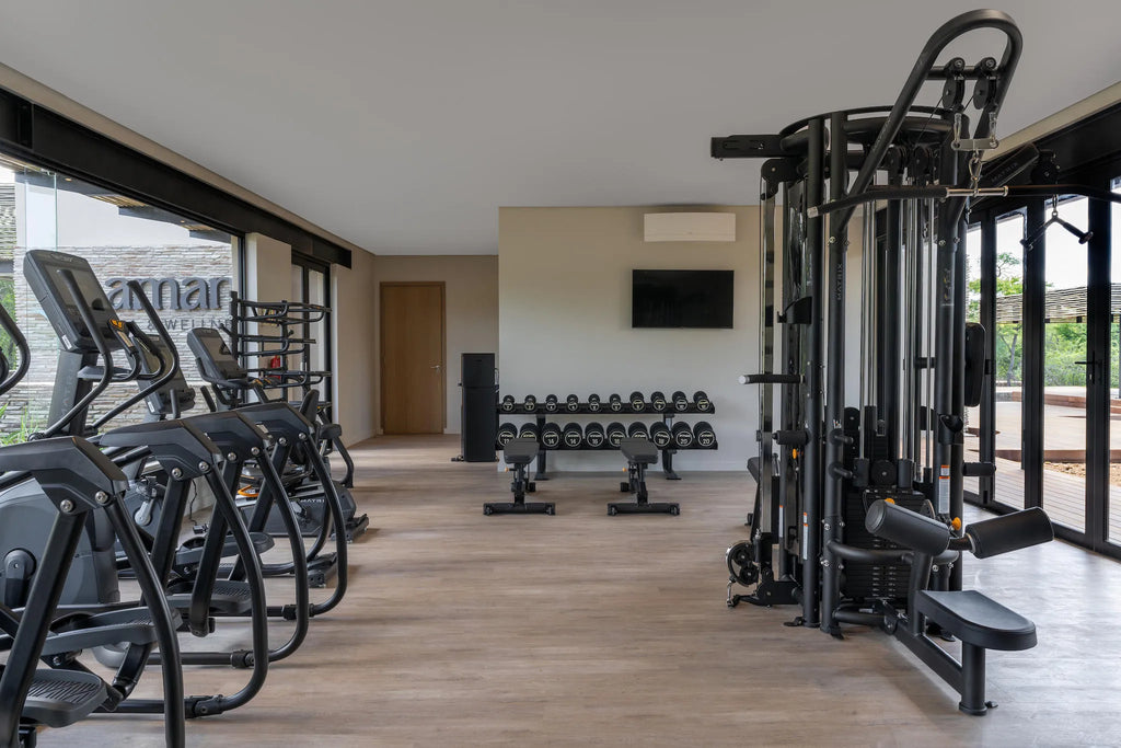 24/7 Fitness Centre at Radisson Safari Hotel Hoedspruit, Hoedspruit, South Africa.
