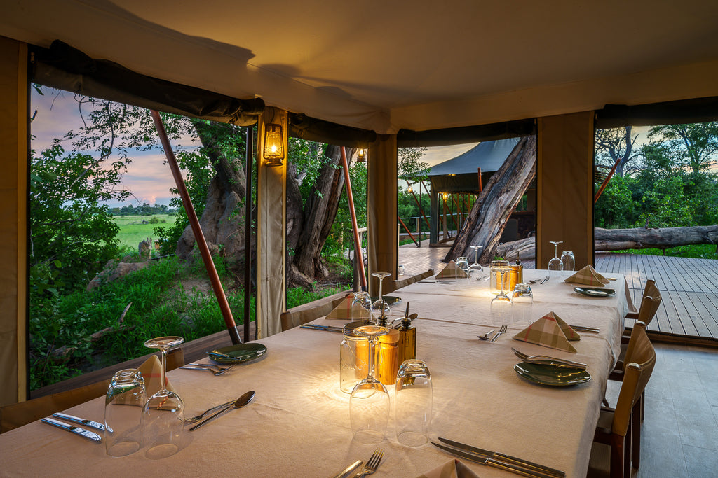 Karangoma - camp (dining area)