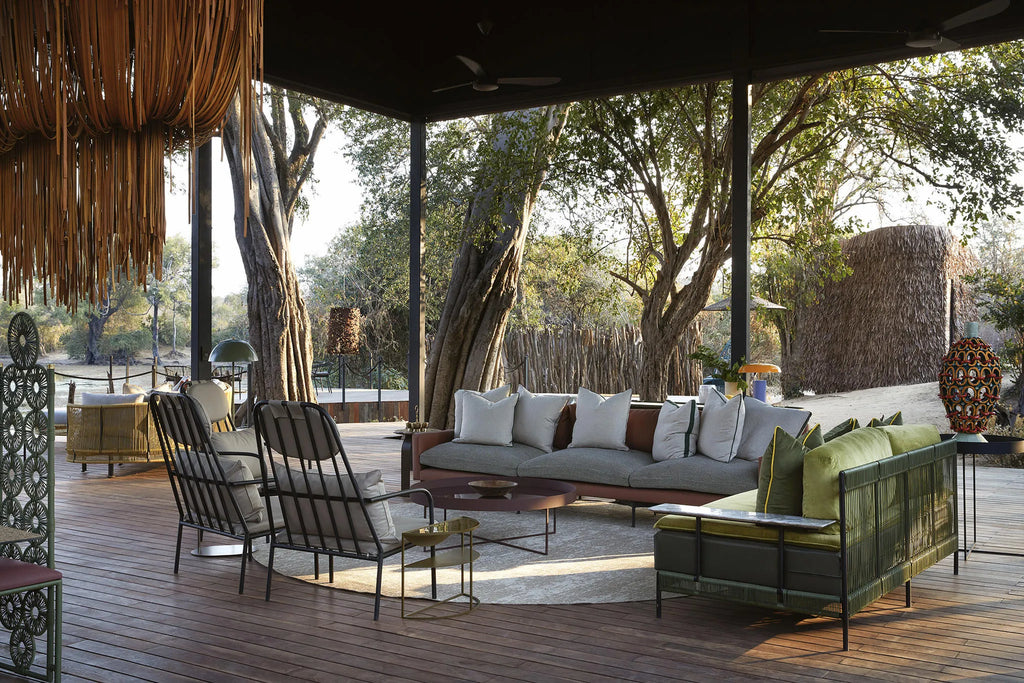 Main Lodge at Molori Mashuma, Mana Pools National Park, Zimbabwe.