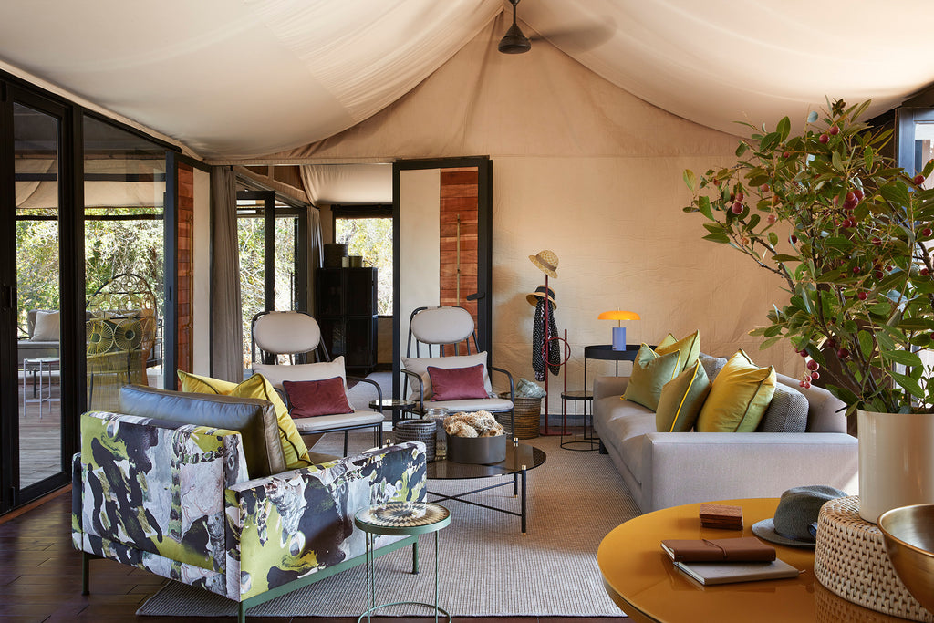 Villa Style Tented Suite Lounge